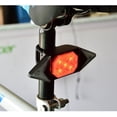 thumbnail image 4 of Luz azul para bicicleta, luces intermitentes, luces traseras LED impermeables recargables por USB con control remoto inalámbrico, 5 indicadores de modo, 4 of 5