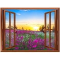 thumbnail image 3 of wall26 Beautiful Summer Sunrise Over a Blossoming Meadow Removable Wall Sticker/Wall Mural - 24"x32", 3 of 6