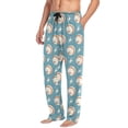 thumbnail image 5 of joogoo Men's Pajama Pants Baseballs with Lightning Soft Long Sleep Lounge Pjs Bottoms 2XL, 5 of 7