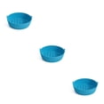 thumbnail image 3 of Cateissary Cesta de freidora de aire Cocina de silicona Reutilizable Resistente al calor Olla para hornear Bandeja de freír de doble cara Type5 NO5, 3 of 6