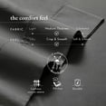 thumbnail image 5 of Sanmadrola Bed Sheet Fitted, Mattress Protector, Soft 100% Cotton 400tc Sateen, Wrinkle, Fade, Stain Resistant, 12" Deep Pocket, 1 Piece (Dark Grey, King Size), 5 of 6