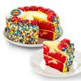 thumbnail image 3 of Freshness Guaranteed 7-Inch Color Blast Marble Celebrate Cake, 35 oz (Refrigerated), 3 of 9