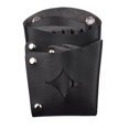 thumbnail image 1 of Labymos Barber PU Leather Pouch Holder Rivet Hair Scissor Bags Clips Waist Shoulder Belt, 1 of 6