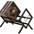 thumbnail image 4 of Record Rack, Desktop Book and Magazine Rack, Metal Display Rack, CD Record Multifunctional Organizer, Storage Rack, 4 of 5