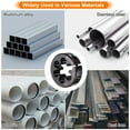 thumbnail image 6 of Uxcell Round Threading Die M21 x 1.5 Metric Thread Adjustable Left Hand Cutting Die, 6 of 6