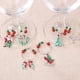 thumbnail image 4 of 6 uds vasos de vidrio decoración de vasos de vidrio decoraciones de vidrio etiqueta de botella encantos de vidrio anillo decorar círculo decorativo, 4 of 5