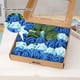 thumbnail image 2 of Flores artificiales, rosas falsas para ramos de boda DIY, centros de mesa de despedida de soltera, decoraciones para el hogar y fiestas, 2 of 5