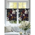 thumbnail image 4 of Pastoral Floral Sheer Curtains for Living Room Bedroom Botanical Spring Meadow Blooms Sheer Curtains 54 Inch Long 2 Panels Set Light Filtering Curtain Window Treatments Drapes for Dining Room, 4 of 6