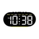 thumbnail image 1 of Reloj despertador digital LED moderno y ajustable para escritorio, ideal para el hogar, el dormitorio y la oficina. Luz amarilla, 1 of 9