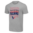 thumbnail image 2 of Men's Starter Heather Gray Houston Texans Four Name T-Shirt, 2 of 3