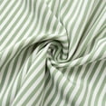 thumbnail image 7 of Little Girls Summer Striped Dress Puff Sleeve Ruffle Collared Dress Semi Formal Casual Cute Toddler Clothes Green, 5 Years, 7 of 7