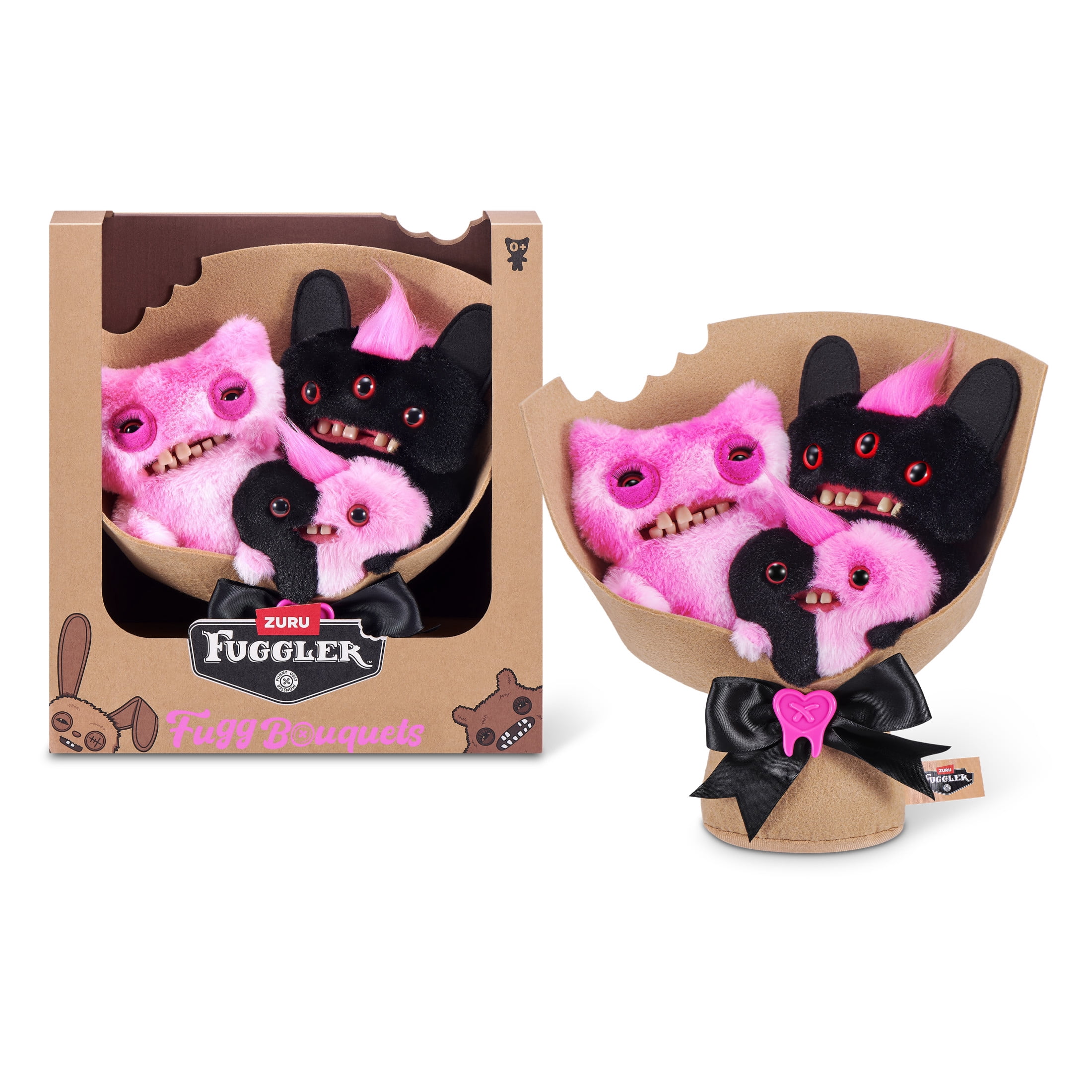 Fuggler Powerpuff Girls Plush Toy, Set of 4, Multicolor - Walmart.com