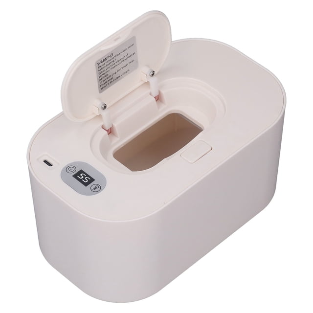 Dispensador De Toallitas Húmedas Para Bebés, Calentador De Toallitas USB Portátil De Gran Capacidad De Calentamiento Rápido Y Temperatura Constante Para El Hogar Para Bebés