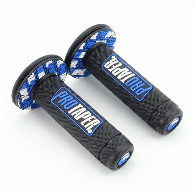 Mango De Motocicleta Universal Protaper Grip Manillar Dirt Pit Bike 7/8 & quot ; Agarre De Goma Doble Densidad MX Grips