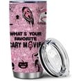 thumbnail image 4 of Scream Tumbler,Scary Movie Halloween Tumbler for Women Girls,Ghostface Tumbler Spooky Vibes 20 OZ Horror Scary Face Theme Decor Insulated Cup with Lid,Vacuum Stainless Steel Coffee Mug Stemless Cup, 4 of 7
