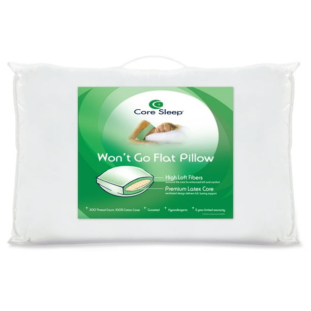 Luxury Core Sleep Won't Go Flat Pillow Super Standard Super Standard