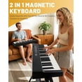 thumbnail image 2 of Piano Teclado Ktaxon Portátil Divisible Magnético de 88 Teclas, 2 of 7