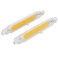 thumbnail image 3 of COB Bulb, High Temperature Resistance 2Pcs 360 Degree Luminous R7S COB Double Ended Bulb, For Miner Lamps Home Factory Ceiling Fan Lamps Warm White 3000K, 3 of 8