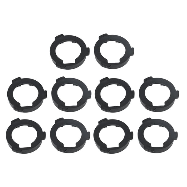 Base adaptadora de portalámparas para faros delanteros, 10 piezas Base de bombilla para faros delanteros Base LED Base de bombilla para faros delanteros LED Fabricada con cuidado