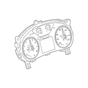 Genuine OE GM Cluster - 84136730