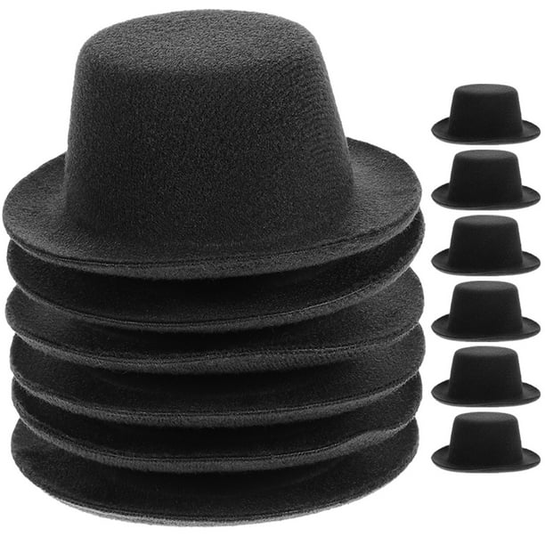 KAKOWELY 12 piezas de sombreros de vaquero en miniatura, pequeños sombreros de vaquero, accesorios para fotos de casas de muñecas, modelos de sombreros en miniatura