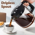 thumbnail image 6 of 14-Cup Coffee Pot Replacement for Cuisinart Coffee Maker DCC-2200, DCC-2600, DCC-2800, DCC-3200, and DCC-3200P1, Glass Carafe Replacement for Cuisinart with Sturdy Handle, BPA Free, Dishwasher Safe, 6 of 7