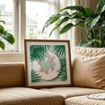 thumbnail image 3 of Beach house patio - Illustration Beach Tropical Coastal Pastel Summer Minimalist Palm Tree Unframed Wall Art Print 6 x 6 inches, 3 of 9