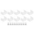thumbnail image 1 of Unique Bargains LED Strip Light Clips, 40 Pack Mounting Bracket Fixing Clip Plastic Clamp for 14mm-17mm Light Cable Translucent, 1 of 6