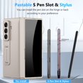 thumbnail image 2 of Funda YQODSZ para Samsung Galaxy Z Fold 7 con soporte para bolígrafos S y privacidad, 2 of 8
