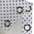 thumbnail image 4 of Ambesonne Purple Grommet Curtain, Watercolor Polka Dots, 50" x 72", Lilac Blue, 4 of 6