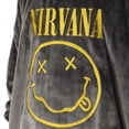 thumbnail image 3 of Nirvana Mens Logo Blanket Hoodie, 3 of 3