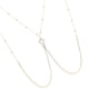 thumbnail image 5 of Colr cruzado Cadena del cuerpo cruzado Mujeres atractivas Bor Joyería del cuerpo de oro dorado Sunnimix Cadena del cuerpo de las mujeres, 5 of 8