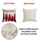 thumbnail image 5 of Christmas Pillowcase 18 X 18 Inch Character Pillow Cover Christmas Pillow Cover Christmas Pillow Decoration Sofa Pillow Home Bedhead Pillow, 5 of 6