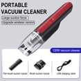 thumbnail image 1 of Portable Handheld Car Vacuum Cleaner, Wet And Dry Vacuum, High Suction Power, Mini Compact Design, Multifunctional Nozzle Accessories, Car Interior Cleaning, Easy Storage And Carrying, 1 of 9