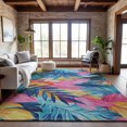 thumbnail image 5 of Addison Rugs Mayfield Premium Machine Washable Transitional Floral Sky Rectangle Rug, 5' x 7'6", 5 of 5