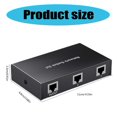 thumbnail image 3 of 2 Ports Networking Switching Splitter Selector RJ45 Networking Switching 2x1 Ethernet RJ45 Networking 2 in 1 Out 1 in 2 Out, 3 of 4