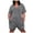 Gray, variant on Brilliant Plus Size Clearance Short Jumpsuit for Women V Neck Summer Zip Casual Pocket Knee Short Sleeve with Pockets Gray XXXXXL