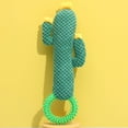 thumbnail image 6 of Pet Molar Toy Cactus Shape Design Bite Resistant Plush Creative Pet Bite Sounding Toy for Puppy, 6 of 8