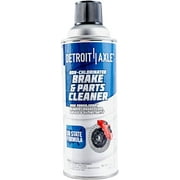 Detroit Axle - Non Chlorinated Brake Parts Cleaner Bottle 10oz High Power Spray - 1pc Set