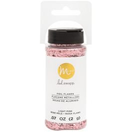 

Heidi Swapp Minc Foil Flakes -Light Pink