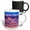 Multicolor, variant on 3drose, Red Rock Canyons Overlook, Canyonlands Park. Green Canyon. Moab Ut, 11oz Magic Transforming Mug