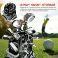 thumbnail image 4 of Mens Golf Cart Bag ,14 Way Organizer Top Divider Golf Travel Bag with Multiple Pockets - Waterproof Golfing Gear 38.9'', 4 of 6