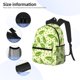 thumbnail image 3 of Disketp Green Peas Mochila Ligera Clásica con Múltiples Bolsillos, Mochila Casual para Hombre y Mujer, Ideal para Escuela, Trabajo y Viajes, 3 of 6