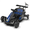 Blue, variant on Conchico 12V Electric Drift Go Kart for Kids, Powered Ride on Toy Car with Rear Swivel Wheels, Water Spray Function, Cup Holder for Boys Girls Ages 3-8, Red