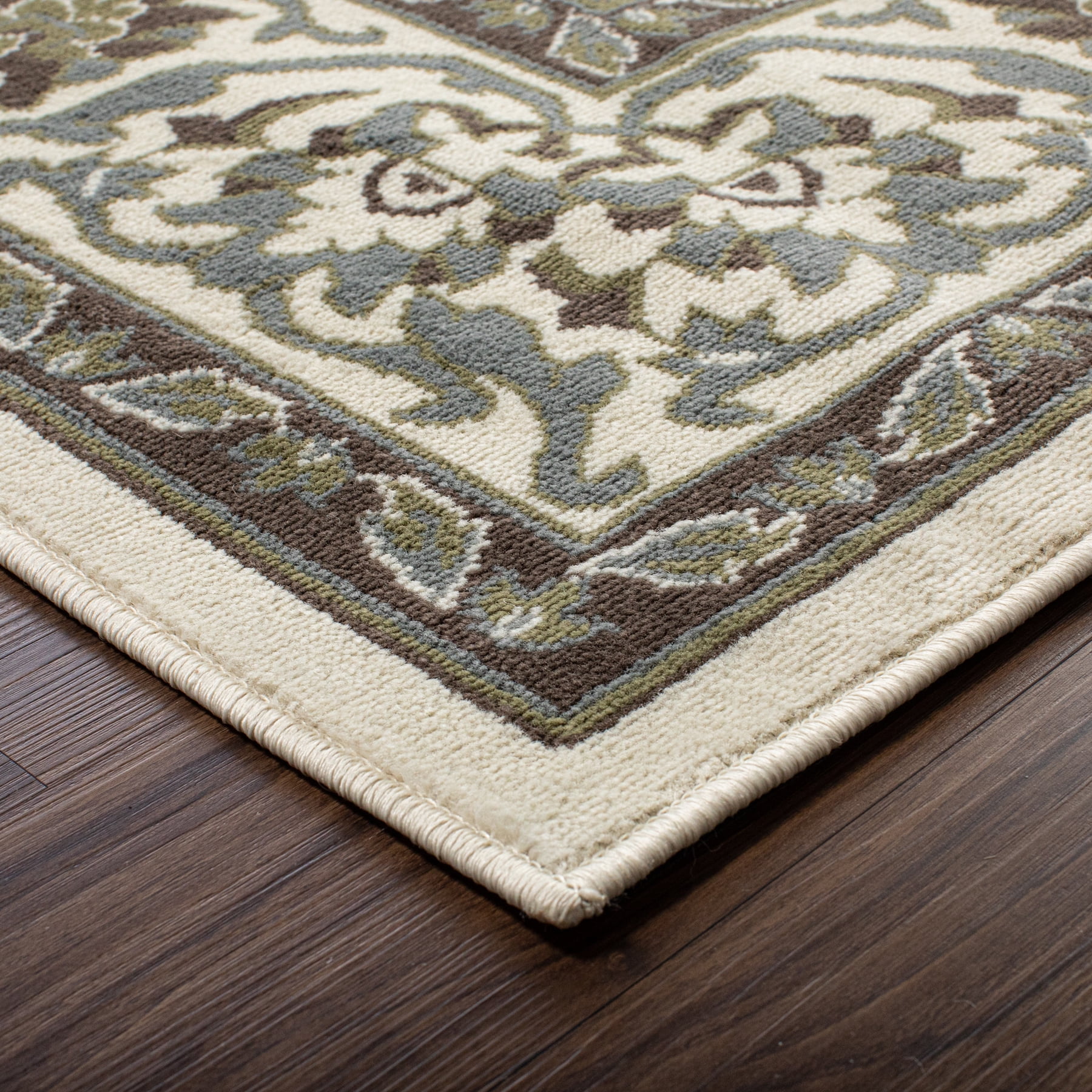Superior Glendale Oriental Medallion Indoor Area Rug, 8'x10', Green