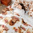thumbnail image 3 of Erosebridal Kawaii Highland Cattle 7 Pieces Bedding Comforter Set,Brown Farm Animals Full Bedding Set For Adult,Reversible, 3 of 7