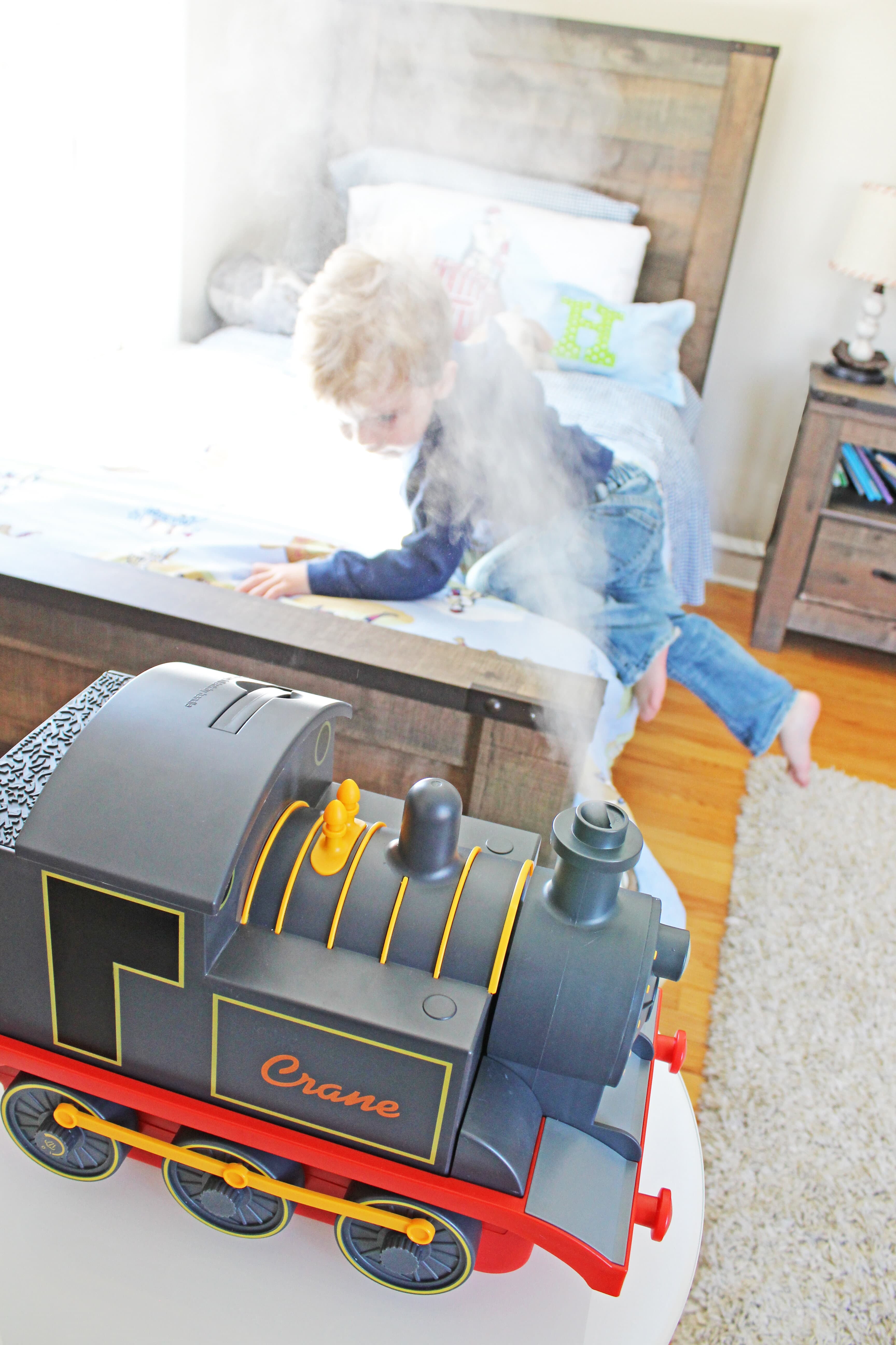 Crane Adorable Ultrasonic Cool Mist Humidifier - Train