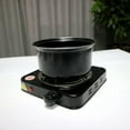 thumbnail image 5 of GXXGREAT Electric Single Burner Cooktop Compact And Portable Adjustable Temperature Hot Plate 1000（W） Stainless, 5 of 7