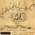 thumbnail image 7 of HISTORIX 1811 Mississippi River Map Vintage Poster Wall Art Print, 24 x 48 Inch, 7 of 7