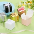 thumbnail image 3 of 30 Pcs White Paper Favor Boxes Square Gift Bags with Ribbons DIY Craft Wrapping Present Boxes Chocolate Candy Small Item Containers for Wedding Home Decor Birthday Party Supplies By Scheam, 3 of 6